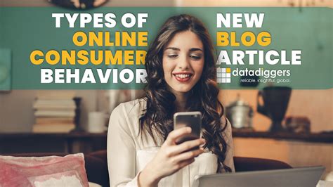 types of online consumer behaviour.